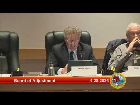 4.28.2026 Board of Adjustment