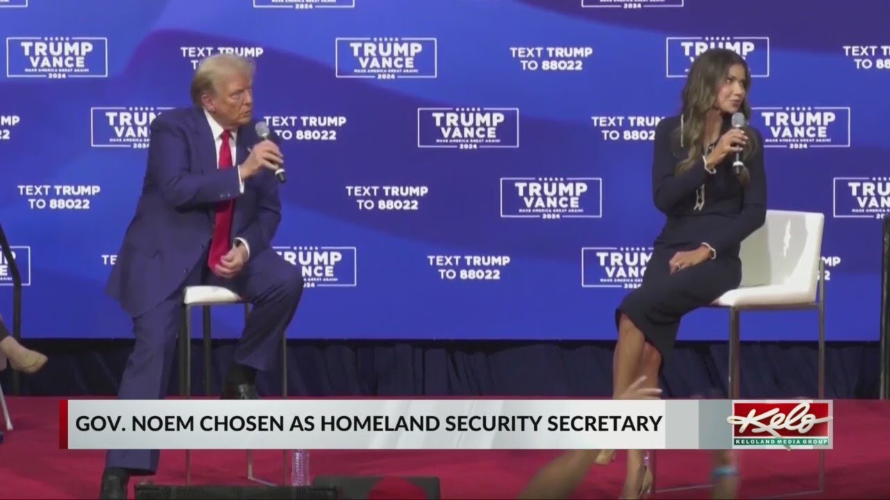 Noem for Homeland Security; Rock the Country concert