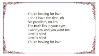 Kiss - Love Is Blind Demo Version Lyrics
