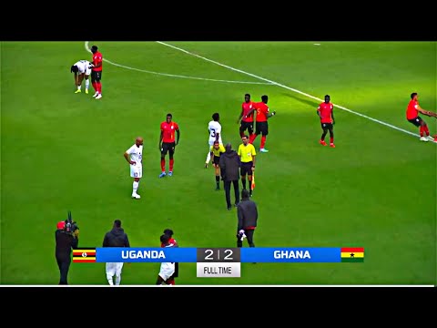 GHANA 2-2 UGANDA, Black Stars All Goals & Extended Highlights, Dede Ayew, Jordan, Friendly