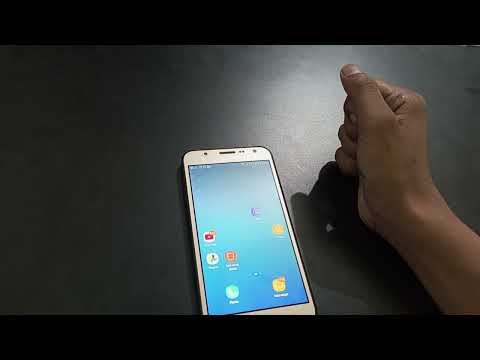 How to on high contrast fonts Samsung Galaxy j7 NXT