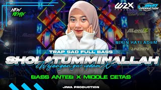 Download lagu DJ SHOLAWAT SHOLATUMMINALLAH X WEJANGAN GUS IQDAM•STYLE TRAP SAD FULL BASS‼️•BIKIN HATI ADEM🥶 mp3