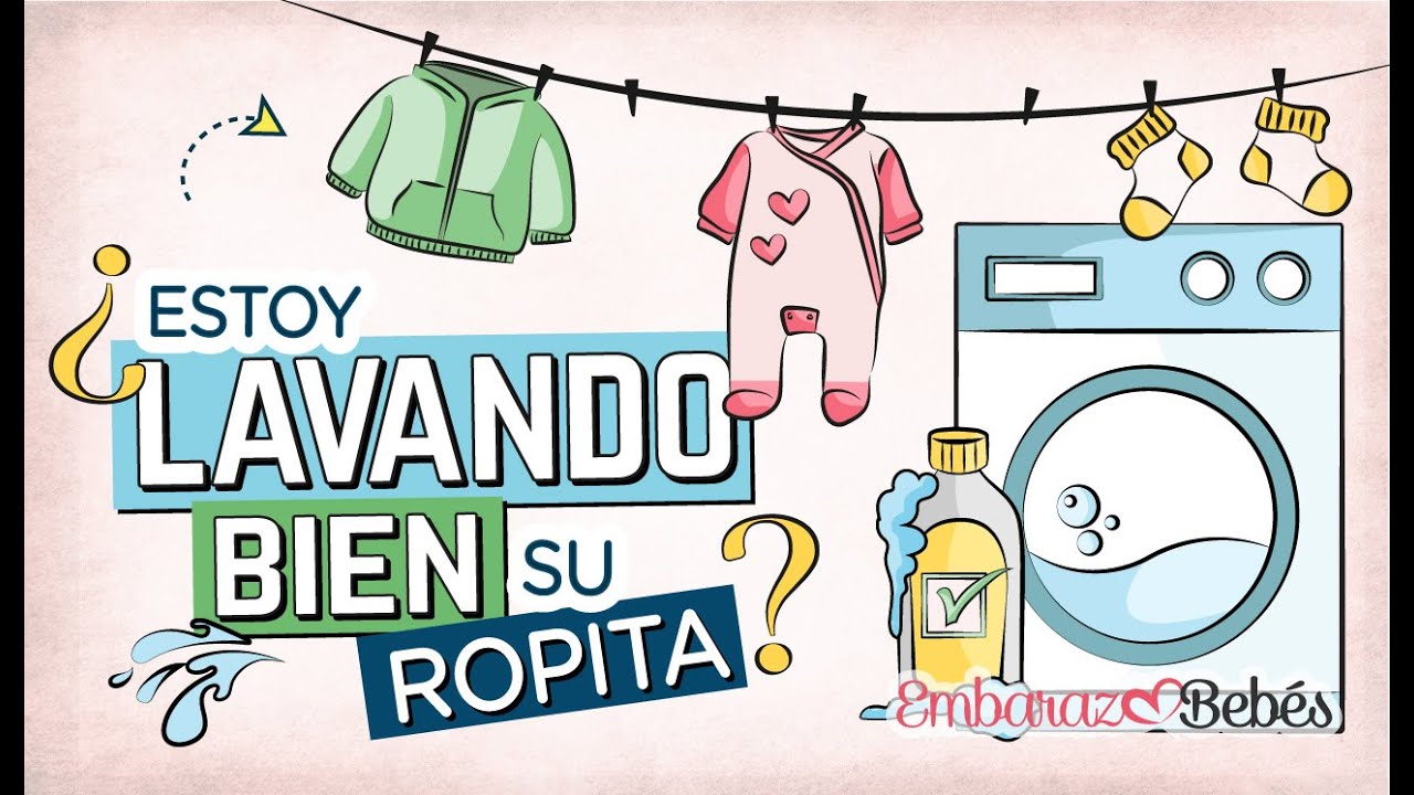 Cómo LAVAR la ROPA del Bebé 👚💦 ¿Lo estoy haciendo bien