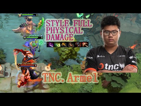 TNC Armel Shadow Fiend midlane MVP Gameplay 7 26a Dota 2（23th，April）