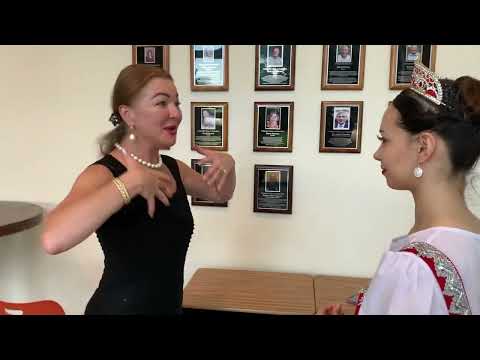 Motivation speech before going to the stage. - Vaganova training in California #dance