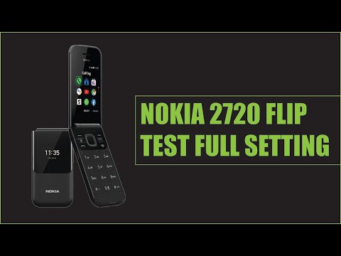 Nokia 2720 Flip Test Full Setting