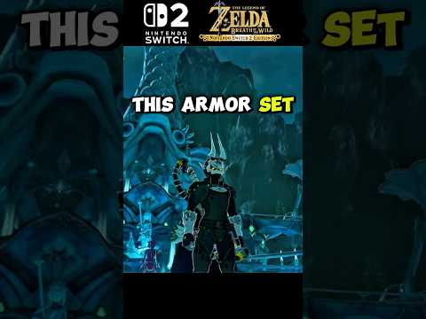 Комплект темных доспехов Zelda BOTW