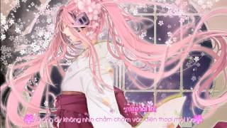 [VietSub - Kara] Sakura,I Love You ? - Kana Nishino ( Nightcore )