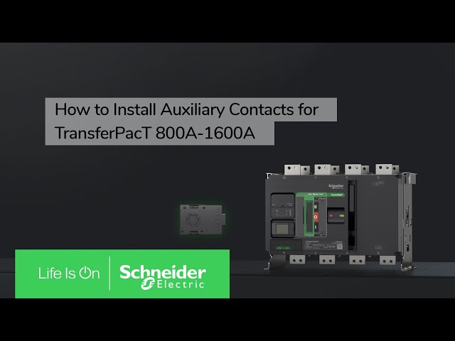 schneider electric Apukosketin transferpact ta1a off-tilatietokosk 1600a