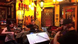 Philip Glass string quartet no 5 - black dog string quartet - part 2