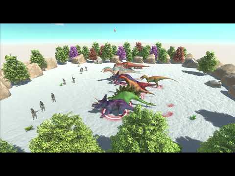 animal revolt battle simulator dimosaurs hernivore carmnivore attack command Bo #82