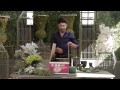 DIY Grey Floral Centerpiece