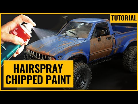 Transform Your RC Car with the Hairspray Weathering Technique
