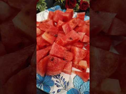 Watermelon 🍉#summervibes #healthy #tasty #viralreels #food #trending #easy #sweet