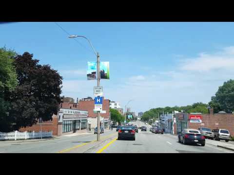 Driving Through Brookline