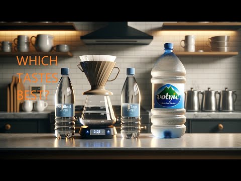 Kaffee Wasser Test in Berlin - Leitung vs. Volvic vs. Destiliertes Wasser + Third Wave Zusatz
