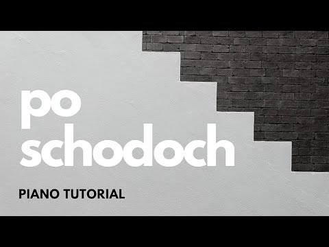 BANKET | Po schodoch (piano tutorial)