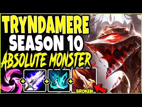 BEST TRYNDAMERE SEASON 10 BUILD 🔥 INSANE DMG! AN ABSOLUTE MONSTER 🔥 LoL TOP Tryndamere s10 Gameplay