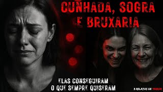 COMI O PÃO QUE O DIABO AMASSOU COM A FAMÍLIA DO MEU MARIDO - 3 RELATOS DE TERROR