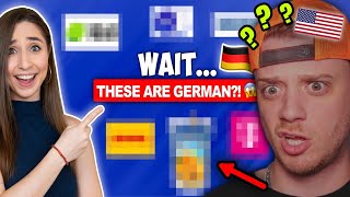 American reacts to 15 Major Brands You Didn’t Know Were FROM GERMANY!