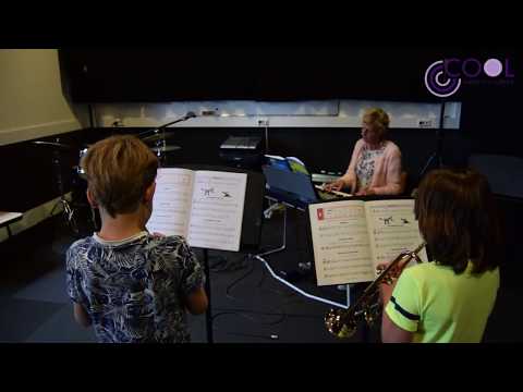 Trompetles bij Cool kunst en cultuur