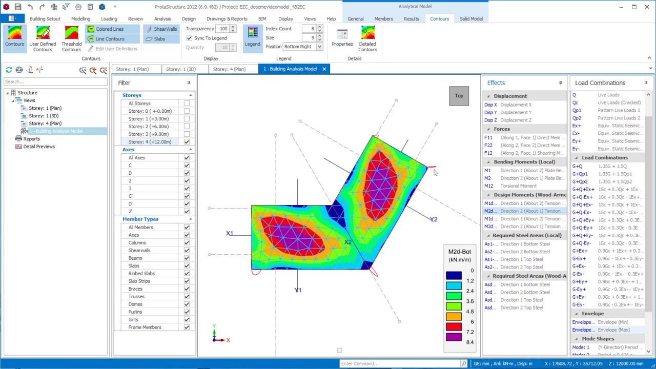 Slab Analysis, Design and Reports in ProtaStructure