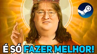 CHAMARAM A STEAM DE MONOPÓLIO e DEV ESFREGOU VERDADES NA CARA DOS CRÍTICOS!