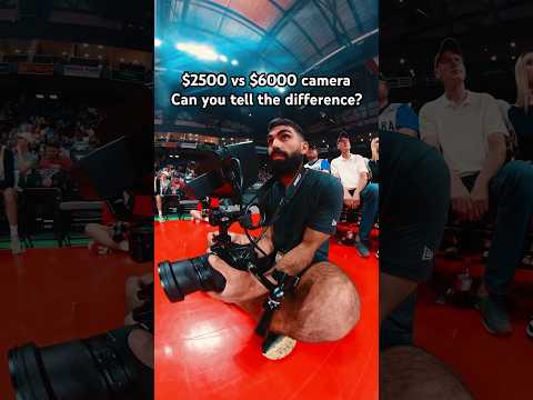 $6000 vs $2500 camera | Can you tell the difference? #fx30 #fx3 #sony