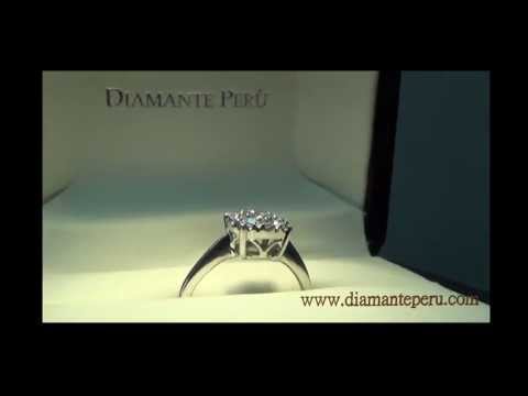 Diamante Perú : Sortijas de compromiso : Mod Illusion setting