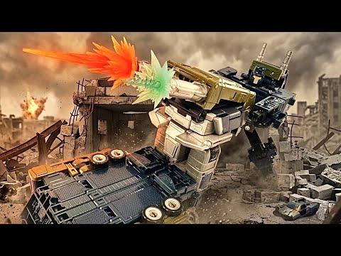 Too Awesome!!! Transformers Age of the Primes Commander Onslaught Bruticus Chefatron Review