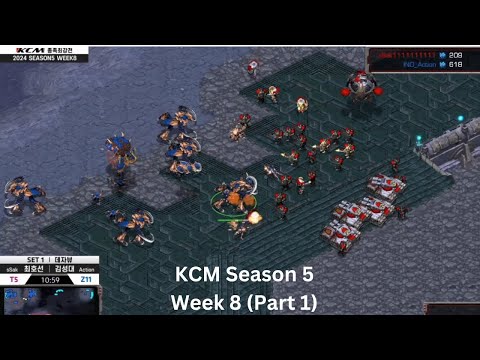 [Starcraft] Bình luận KCM Season 5 Week 8 (Part 1) (Lineup chi tiết ở phần comment)