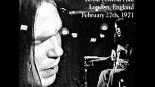 Neil Young The Bridge Royal Hall 1971