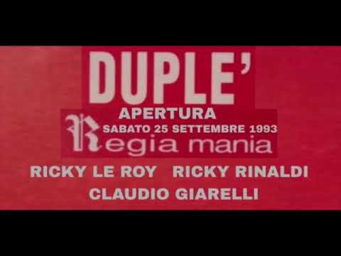 1993.09.25 DUPLE' APERTURA - Ricky Le Roy - Ricky Rinaldi - Claudio Giarelli