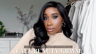 FALL CHIT CHAT GRWM! | LUVME HAIR REVIEW & BEAUTY TUTORIAL!