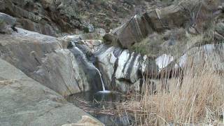 preview picture of video 'CottonWood Creek Upper Falls HD Opt'
