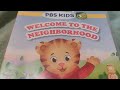 Daniel Tiger S Neighborhood Welcome To The Neighborhood DVD Overview