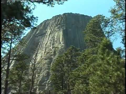 Terry Reid and little sister Lisa at devils tower in Wyoming and then heading across to Grand Tetons