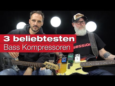 The 3 most popular bass compressors under 200 euros!