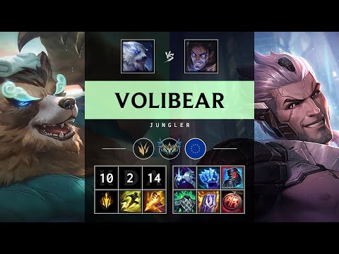 Volibear Jungle vs Sylas - EUW Challenger Patch 25.17