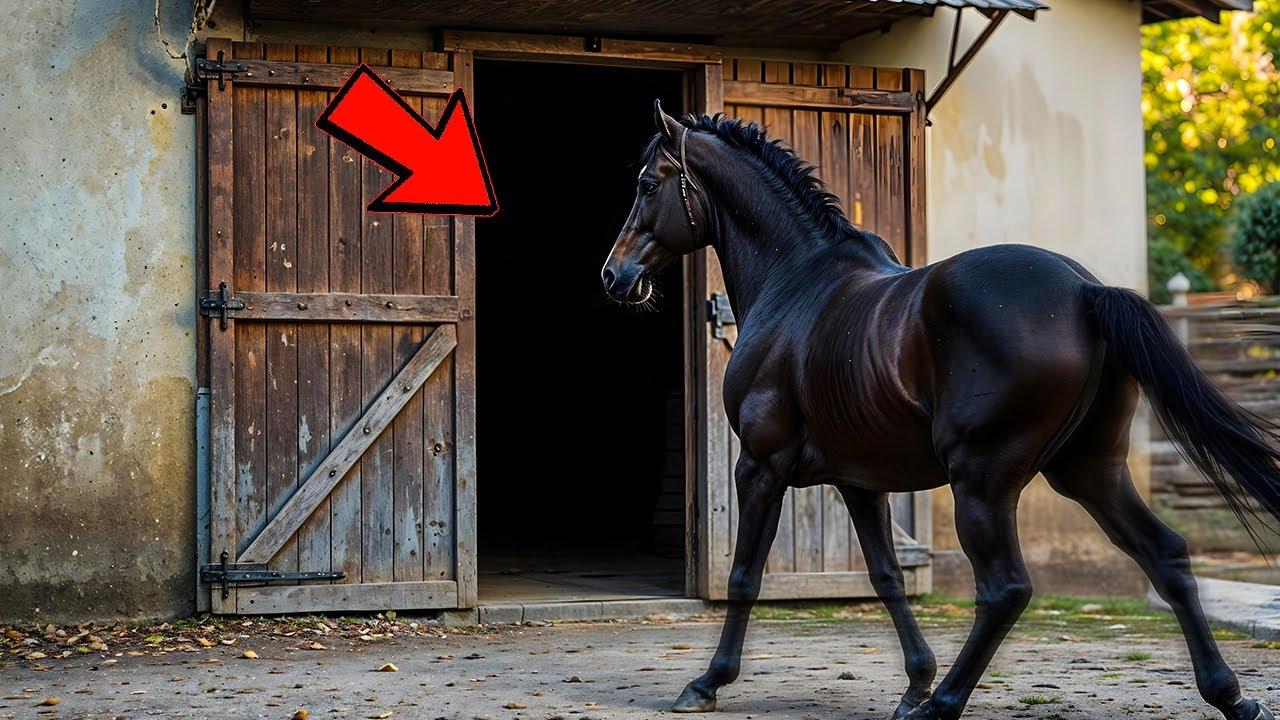 NINGUÉM ACREDITAVA NO QUE ESTE CAVALO FAZIA À NOITE... ATÉ QUE UMA CÂMERA REGISTROU TUDO!