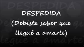 La despedida más triste - by Joan Sebastian