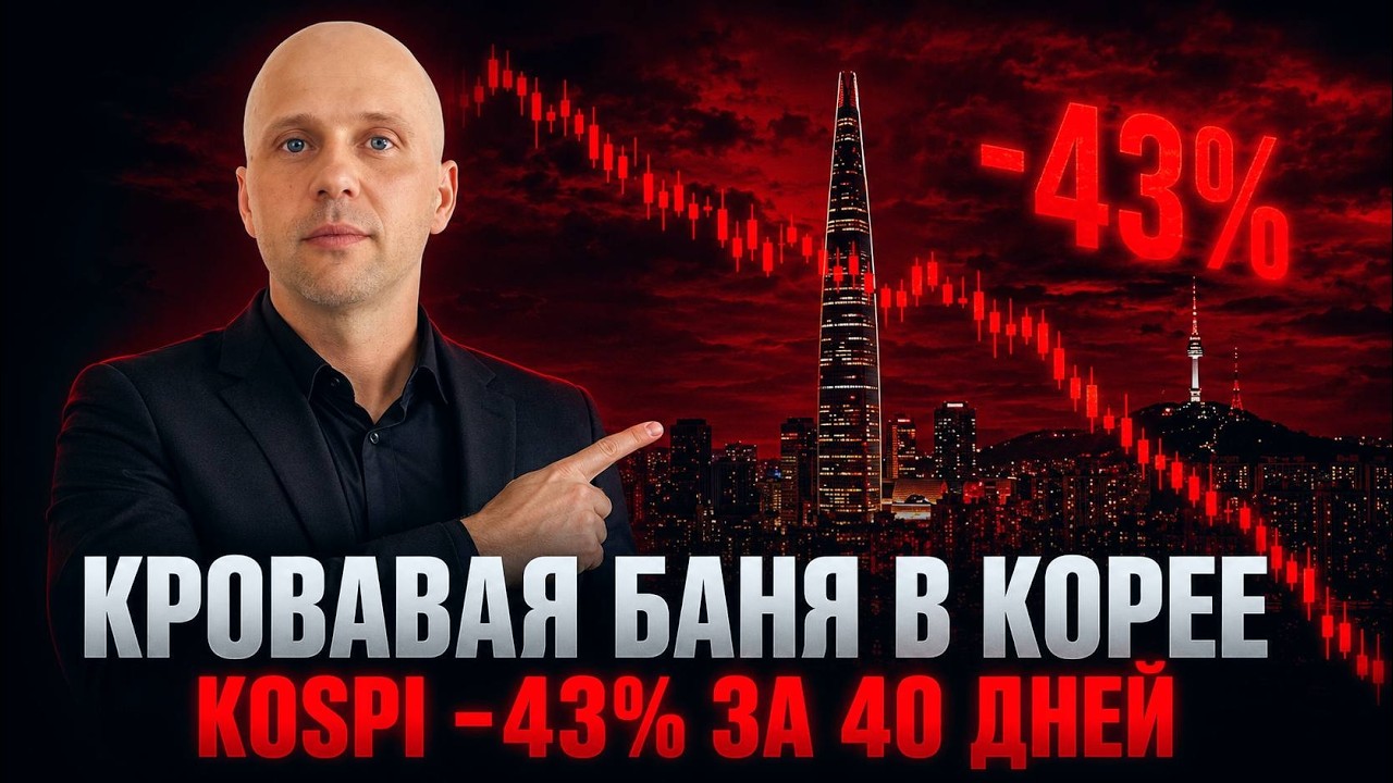 KOSPI - Самый быстрый биржевой крах в истории Кореи. Разбор