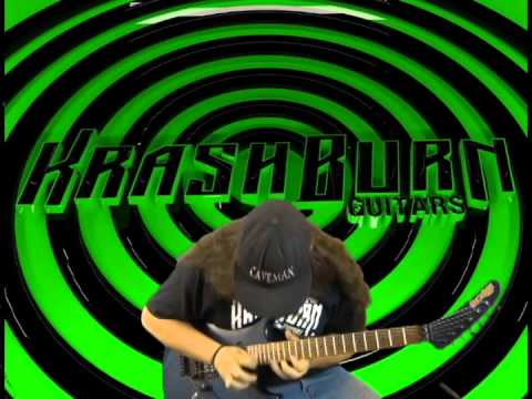 Caveman Review of Krashburn Custom Super Strat for Darell Thomas Randall rg80