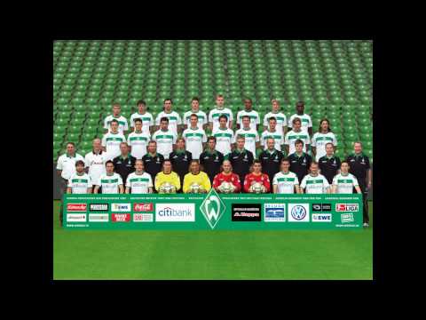 Heinz Eckner und die Werder-Mannschaft - In Bremen, da lässt's sich gut leben