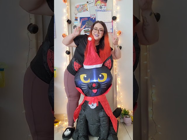 Vídeo relacionado con Cerdo inflable de Halloween con luz divertida decoración de 3.5 pies de alto