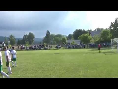 Trzeci gol dla Ścinawy Nyskiej w finale pucharu terytorialnego