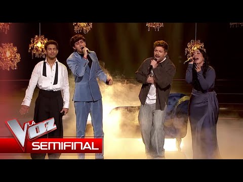 Carla Morrison, Pablo Alborán, Pedro and Javier - Si te quedas | Semifinal | The Voice Spain 2025