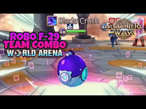 Robo-F29 Team Combo in World Arena - Summoners War