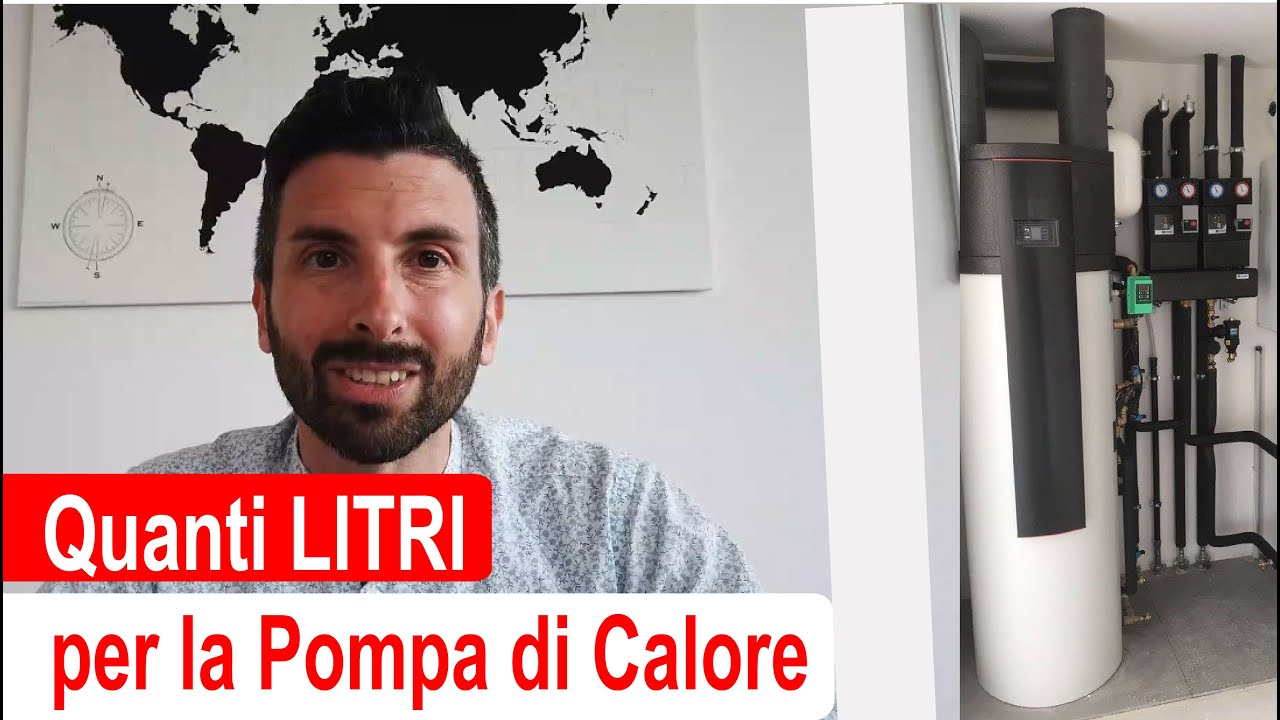 Pompa di calore per acqua calda: quanti Litri