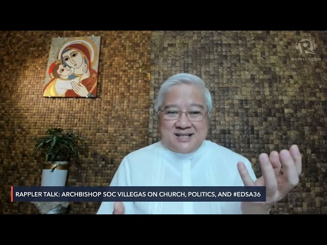 WATCH: ‘Church cannot be neutral about good or evil’ – Archbishop Villegas